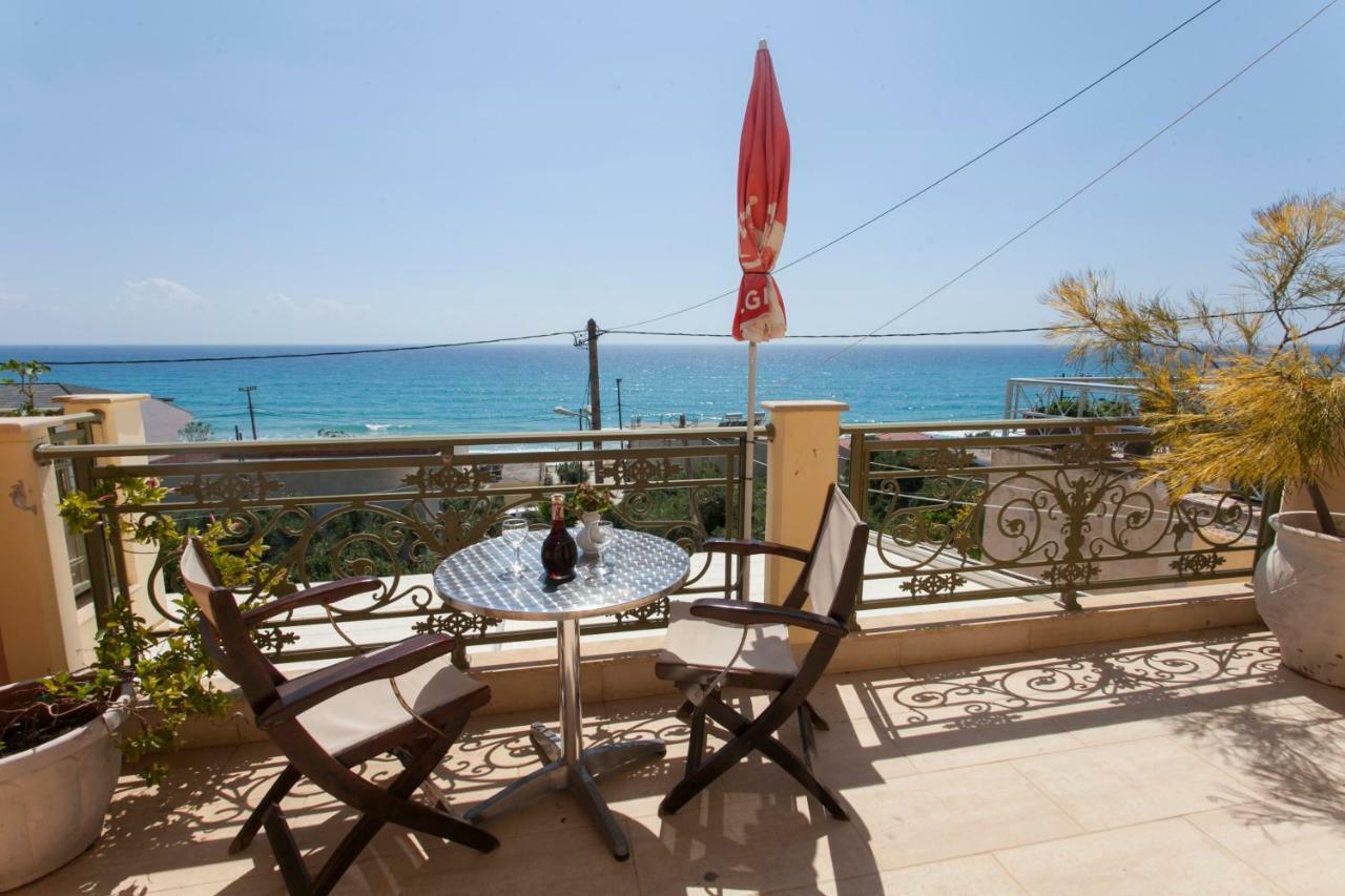Siarbas Hotel Paralia Vrachou Exteriör bild