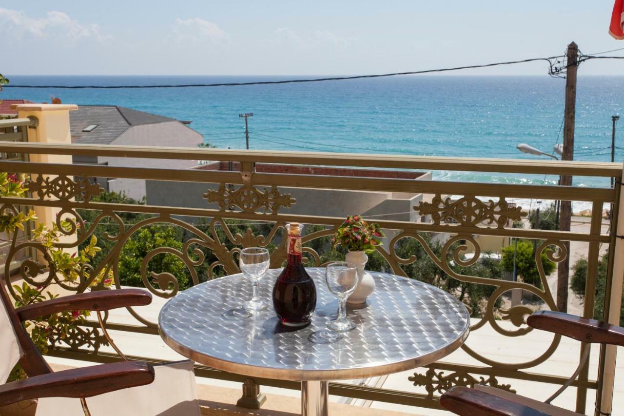 Siarbas Hotel Paralia Vrachou Exteriör bild